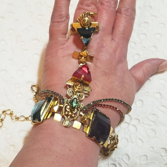 Erickson Beamon Jewelry - Erickson Beamon RARE Rare Vintage Slave Bracelet